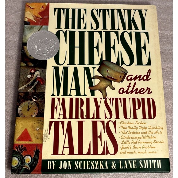 The Stinky Cheese Man & Other Fairly Stupid Tales  Book By Jon Scieszka 1992 - Picture 1 of 9
